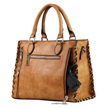 Load image into Gallery viewer, Concealed Carry Purse - Locking Laced Ann Satchel by Lady Conceal