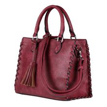 Load image into Gallery viewer, Concealed Carry Purse - Locking Laced Ann Satchel by Lady Conceal