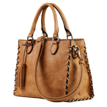 Load image into Gallery viewer, Concealed Carry Purse - Locking Laced Ann Satchel by Lady Conceal