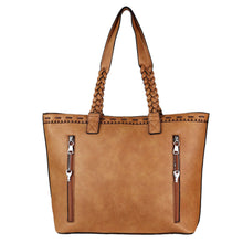 Load image into Gallery viewer, Concealed Carry Cora Stitched Tote by Lady Conceal
