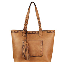 Load image into Gallery viewer, Concealed Carry Cora Stitched Tote by Lady Conceal
