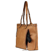 Load image into Gallery viewer, Concealed Carry Cora Stitched Tote by Lady Conceal