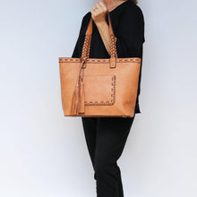 Load image into Gallery viewer, Concealed Carry Cora Stitched Tote by Lady Conceal