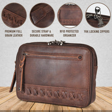 Load image into Gallery viewer, Concealed Carry Kailey Leather Purse Pack