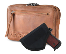 Load image into Gallery viewer, Concealed Carry Kailey Leather Purse Pack