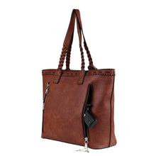 Load image into Gallery viewer, Concealed Carry Cora Stitched Tote by Lady Conceal
