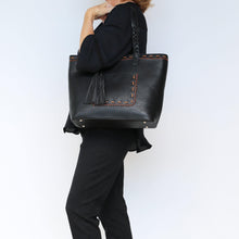 Load image into Gallery viewer, Concealed Carry Cora Stitched Tote by Lady Conceal