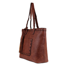 Load image into Gallery viewer, Concealed Carry Cora Stitched Tote by Lady Conceal