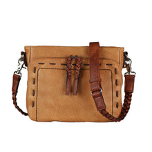 Load image into Gallery viewer, Concealed Carry Stitched Skylar Crossbody Organizer by Lady Conceal
