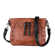 Load image into Gallery viewer, Concealed Carry Stitched Skylar Crossbody Organizer by Lady Conceal