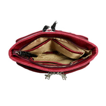 Load image into Gallery viewer, Concealed Carry Stitched Skylar Crossbody Organizer by Lady Conceal