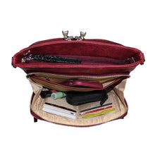 Load image into Gallery viewer, Concealed Carry Stitched Skylar Crossbody Organizer by Lady Conceal