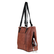 Load image into Gallery viewer, Concealed Carry Grace Two-tone Tote with Wallet by Lady Conceal
