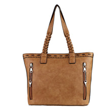 Load image into Gallery viewer, Concealed Carry Sophia Stitched Tote by Lady Conceal