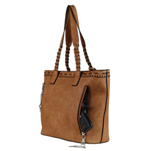 Load image into Gallery viewer, Concealed Carry Sophia Stitched Tote by Lady Conceal