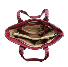 Load image into Gallery viewer, Concealed Carry Sophia Stitched Tote by Lady Conceal