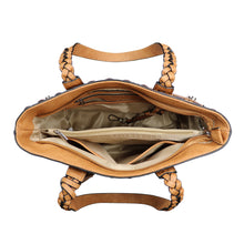 Load image into Gallery viewer, Concealed Carry Sophia Stitched Tote by Lady Conceal
