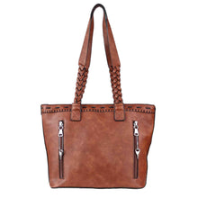 Load image into Gallery viewer, Concealed Carry Sophia Stitched Tote by Lady Conceal