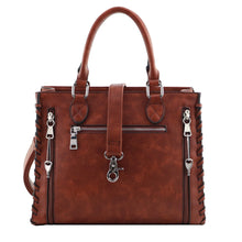 Load image into Gallery viewer, Concealed Carry Laced Ann Satchel by Lady Conceal