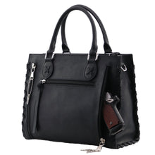 Load image into Gallery viewer, Concealed Carry Emma Leather Satchel by Lady Conceal