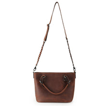 Load image into Gallery viewer, Concealed Carry Bailey Leather Satchel by Lady Conceal