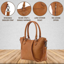 Load image into Gallery viewer, Concealed Carry Sadie Leather Satchel