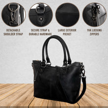 Load image into Gallery viewer, Concealed Carry Sadie Leather Satchel