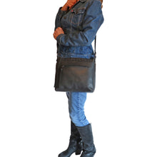 Load image into Gallery viewer, Concealed Carry Faith Leather Crossbody by Lady Conceal