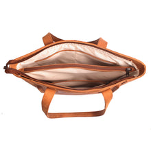 Load image into Gallery viewer, Concealed Carry Large Leather Norah Laced Tote