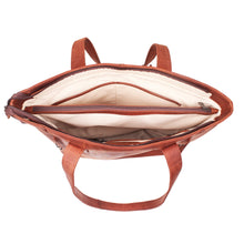 Load image into Gallery viewer, Concealed Carry Large Leather Norah Laced Tote