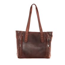 Load image into Gallery viewer, Concealed Carry Large Leather Norah Laced Tote