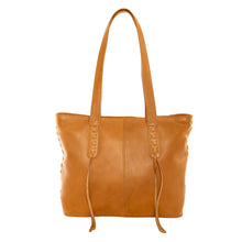 Load image into Gallery viewer, Concealed Carry Large Leather Norah Laced Tote