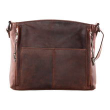 Load image into Gallery viewer, Concealed Carry Brynn Arched Leather Crossbody