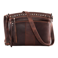 Load image into Gallery viewer, Concealed Carry Brynn Arched Leather Crossbody