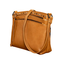 Load image into Gallery viewer, Concealed Carry Brynn Arched Leather Crossbody