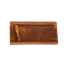 Load image into Gallery viewer, Hope RFID Leather Laced Wallet