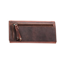 Load image into Gallery viewer, Hope RFID Leather Laced Wallet