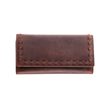 Load image into Gallery viewer, Hope RFID Leather Laced Wallet