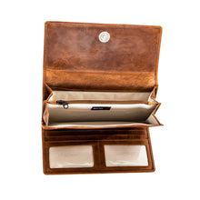 Load image into Gallery viewer, Hope RFID Leather Laced Wallet