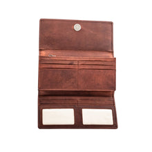 Load image into Gallery viewer, Hope RFID Leather Laced Wallet