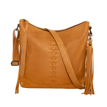 Load image into Gallery viewer, Concealed Carry Blake Scooped Leather Crossbody