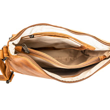 Load image into Gallery viewer, Concealed Carry Blake Scooped Leather Crossbody