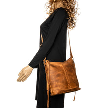 Load image into Gallery viewer, Concealed Carry Blake Scooped Leather Crossbody