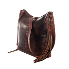 Load image into Gallery viewer, Concealed Carry Blake Scooped Leather Crossbody