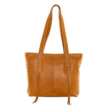 Load image into Gallery viewer, Concealed Carry Medium Leather Reagan Laced Tote