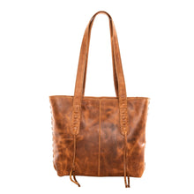 Load image into Gallery viewer, Concealed Carry Medium Leather Reagan Laced Tote