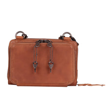 Load image into Gallery viewer, Concealed Carry Millie Leather Crossbody Organizer