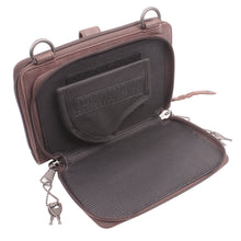 Load image into Gallery viewer, Concealed Carry Millie Leather Crossbody Organizer
