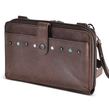 Load image into Gallery viewer, Concealed Carry Millie Leather Crossbody Organizer