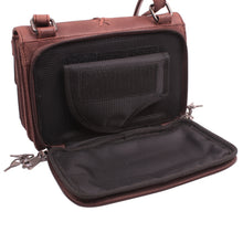 Load image into Gallery viewer, Concealed Carry Jolene Leather Crossbody Organizer